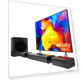 4.1 Soundbar Subwoofer Speaker Kit — Home Theater Audio, Hiwill
