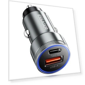 Car Charger — Vehicle Power Solutions, ESSAGER