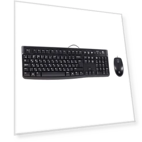 Комплект клавиатура + мышь — Комплекты клавиатура и мышь, Logitech