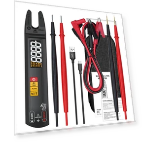 Digital Clamp Multimeter with Alligator Clip — Electrical Testers, BSIDE