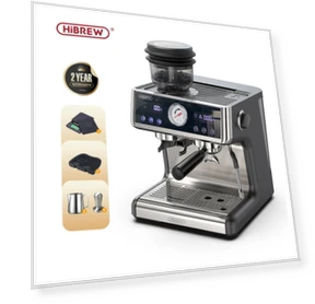 Двухкотельная система Barista Pro 20Bar для приготовления эспрессо — Профессиональные кофемашины и кофеварки, HIBREW