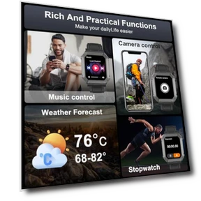 Fitness Tracker Smart Watch — Smartwatches, Kimeag
