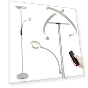 Floor Lamp with Reading Light — Desk & Table Lighting, FIMEI