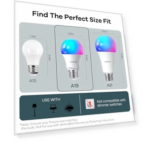 Smart Light Bulbs — LED, Linkind
