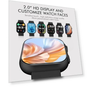 Smart Watch with Bluetooth Calling and Fitness Tracking — Smartwatches, BYBUKCKR