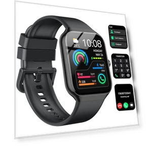 Smart Watch with Heart Rate/Sleep Monitor — Smartwatches, Jugeman