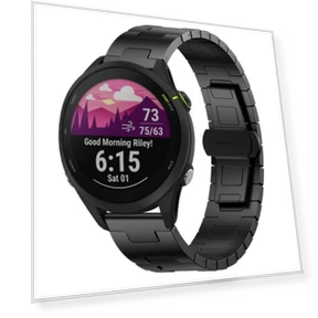Titanium Alloy Metal Watch Band — Watch Accessories, Garmin