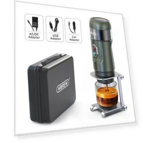 Wireless Portable 3 in 1 Espresso Coffee Maker — Espresso Machines, HIBREW