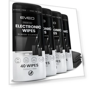 Electronic Wipes Streak-Free for Screen Cleaner — Cleaning & Repair, EVEO
