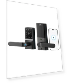 Keyless Fingerprint Door Lock with Handle — Biometric Security, eufy Security