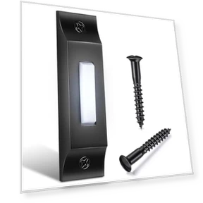 LED Lighted Doorbell Button — Push Buttons, Enhon