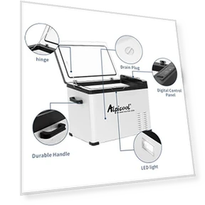 Portable Car Freezer — Mini Fridges, Alpicool
