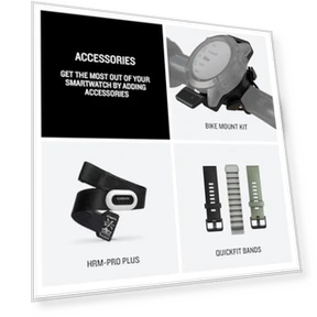 Premium Tactical GPS Smartwatch — Smartwatches, Garmin