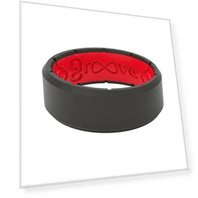 Silicone Ring - Breathable Rubber Wedding Rings — Smart Rings, Groove Life