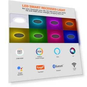 Smart RGB Recessed Light — Recessed Lighting, Dcvoltfield
