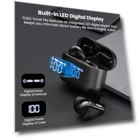 Wireless Earbuds — In-Ear Headphones, TOZO