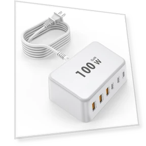 100W GaN 6 Port USB C Charging Station — Chargers, Fitquipment