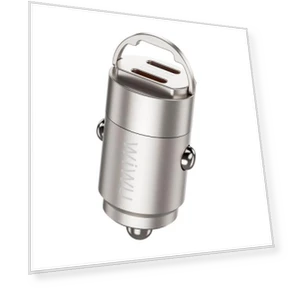 30W Dual Type-C Fast Car Charger — Chargers, WiWU
