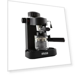 4 Cup Espresso/Cappuccino Maker — Coffee & Espresso Combos, Imusa