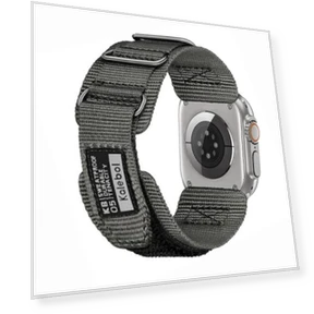 Hook and Tri-Loop Nylon Watch Band — Watch Straps & Bands, Kalebol