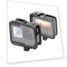 Metal Camera Cage — Chest Camera Mounts, PULUZ