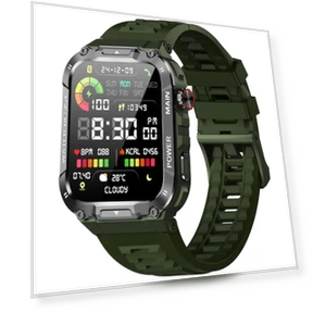 Military Smart Watch with Call Function — Smartwatches, Nihemin
