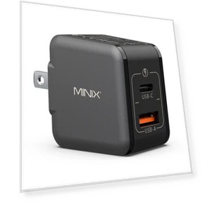 Mini 33W Adapter Universal Dual Port Charger — Chargers, MINIX