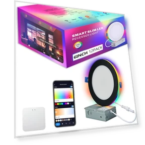 Smart Recessed Lighting — LED, CycevSun