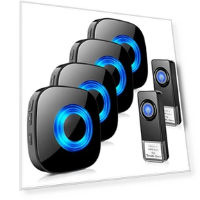 Wireless Doorbell Kit — Chimes, PHYSEN