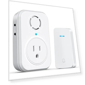 Wireless Doorbell with Extra Socket — Kits, AIDA