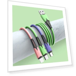 3-in-1 Charger Data Cable — Cables