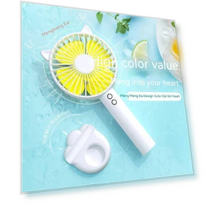 USB Handheld Small Fan with Night Light — Portable USB Fans