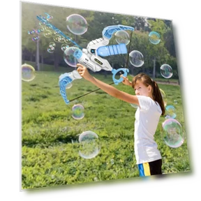 Bubble Bow and Arrow Water Gun Two-in-One Electric Light Bubble Machine — Two-Way Radios for Kids, Douyin
