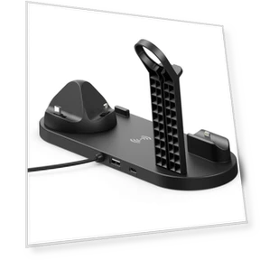 Four-in-one Mobile Phone Wireless Charging Base — Power Hubs