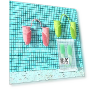 Double Finger Toothbrushes for Pet Teeth Cleaning — Toothbrushes