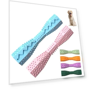 Hexagonal Molar Teeth Cleaning Stick Pet Toothbrush — Chew Toys