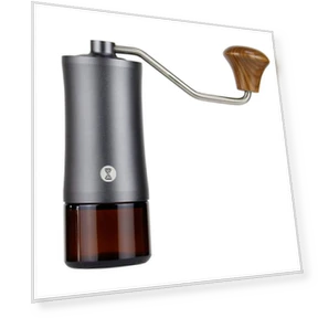 Manual Stainless Steel Core Dual Shaft Hand Crank Coffee Bean Grinder — Electric Blade Coffee Grinders