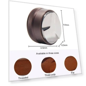 Stainless Steel Coffee Powder Flat Powder Filling Device — Coffee & Espresso Machine Components