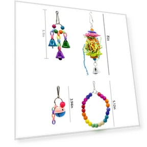 10 in 1 Parrot Toy Set — Toys