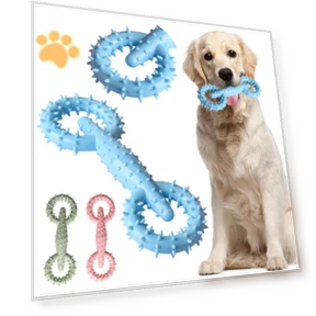 Pet Pull Ring Teething Stick Toy — Chew Toys