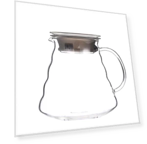 Heat-resistant hand brewed coffee glass pot — Pots