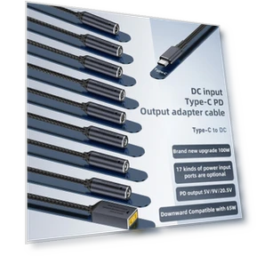 100W Computer Charging Adapter Connector — Charging Solutions