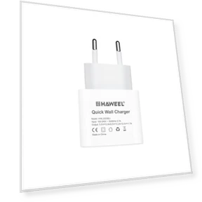 20W Single USB-C / Type-C Interface QC Travel Charger — Chargers, HAWEEL