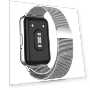 Milanese Metal Steel Mesh Watch Band — Fitness Bands, Samsung