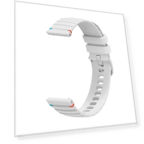 Wavy Dotted Stitched Silicone Watch Band — Bands, Garmin