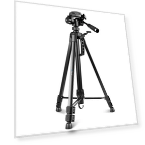 Aluminum Selfie Live Tripod Mount with Three-dimensional Head & Phone Clamp — Tabletop & Travel, PULUZ