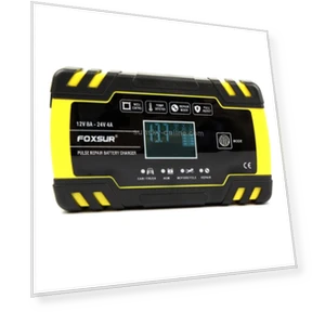 Car Motorcycle Truck Repair Battery Charger — Battery Chargers, FOXSUR