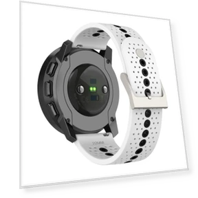 Colorful Hole Silicone Watch Band — Watch Accessories, Suunto