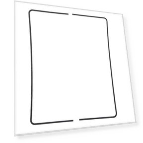 Front LCD Screen Bezel Frame — Repair Kits, Samsung