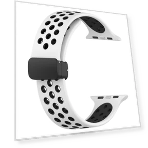 Magnetic Buckle Silicone Watch Band — Watch Accessories
